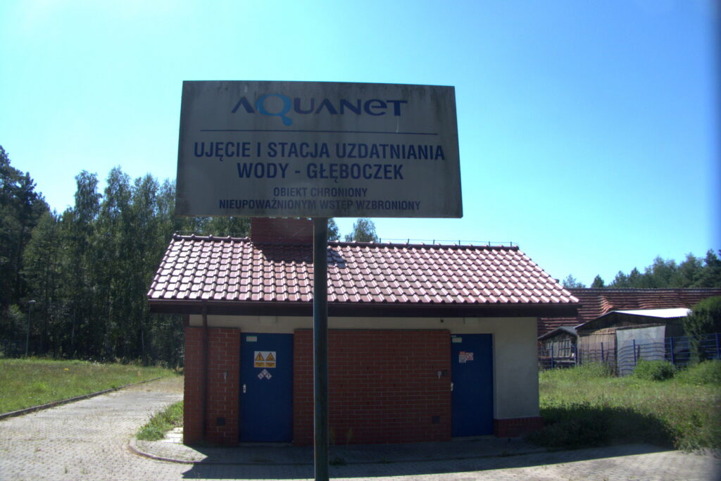Stacja uzdatniania wody Aquanet w Głęboczku